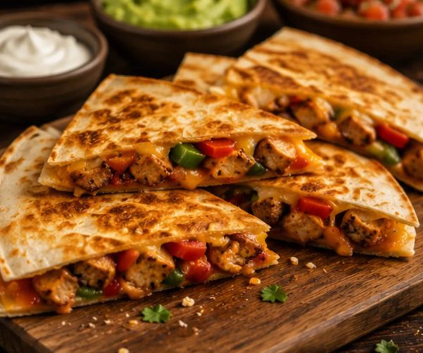 Mexican Tacos, Burritos & Quesadillas