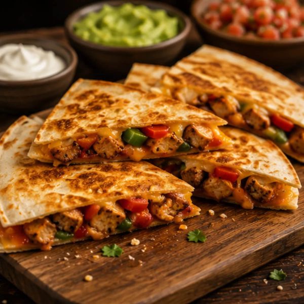 Mexican Tacos, Burritos & Quesadillas