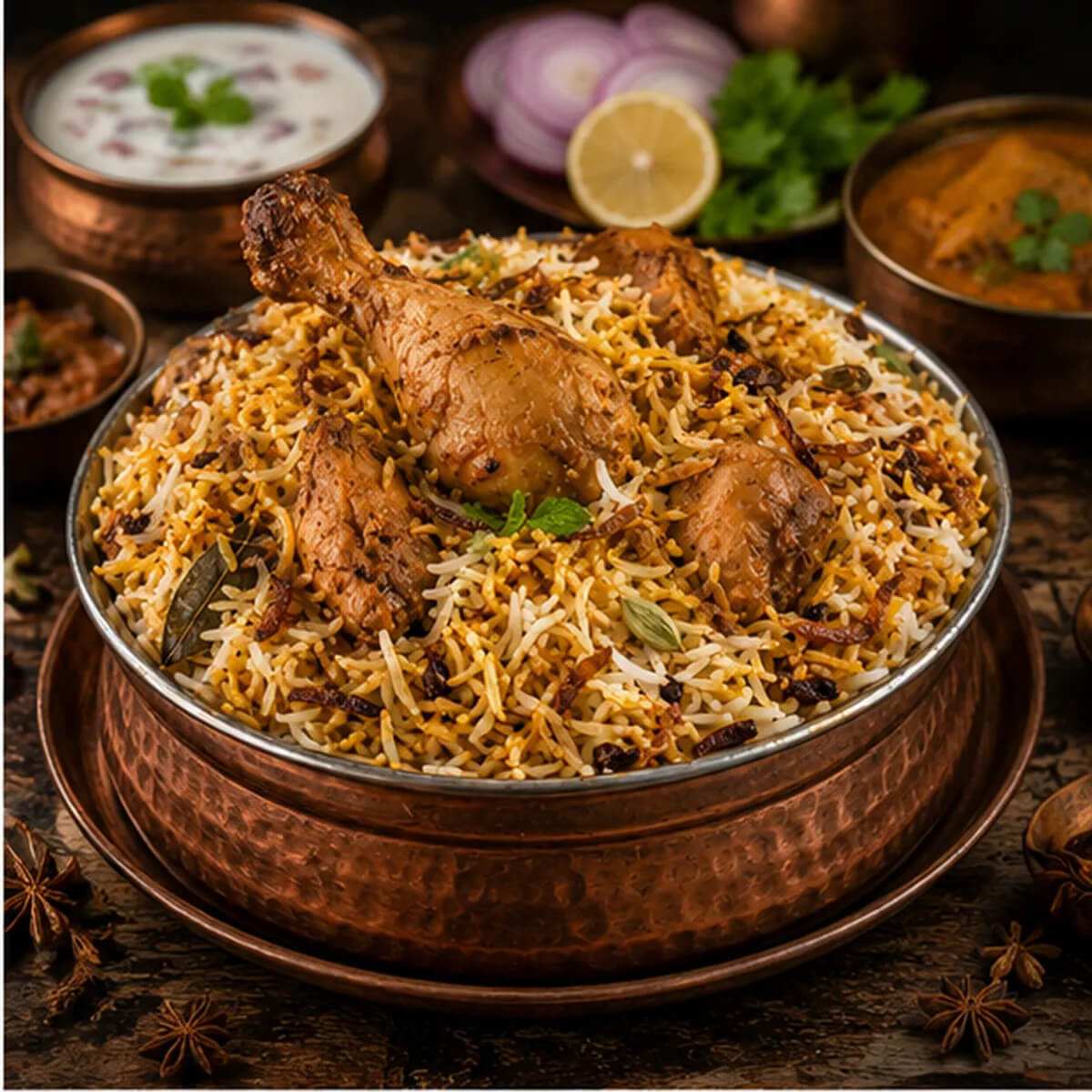 Traditional Chicken Biryani