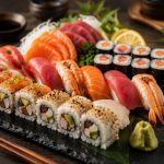Japanese Sushi, Sashimi & Rolls