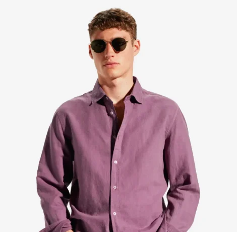 Green Check Forma Shirt For Men