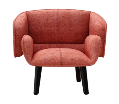 Gretchen Single Seat Comfort red Sofa