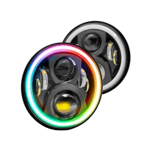 Polycarbonate Plastic Led Car Head Tires