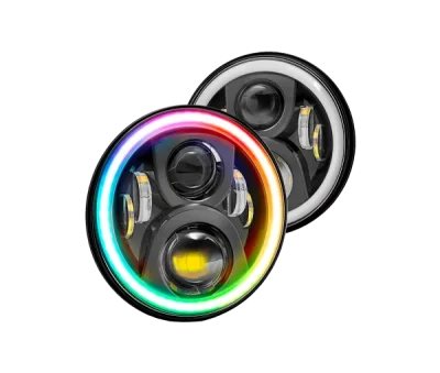 Polycarbonate Plastic  Led Car Head Tires