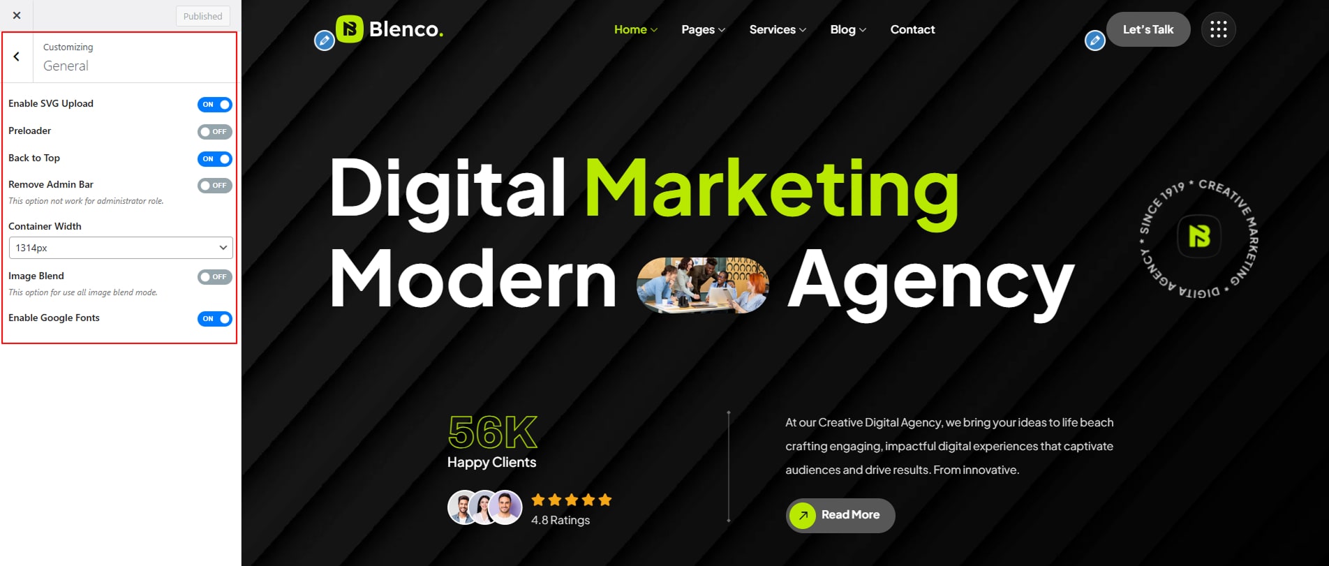 Theme general