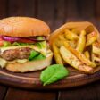 Burger with Meat