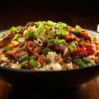Fried Rice served