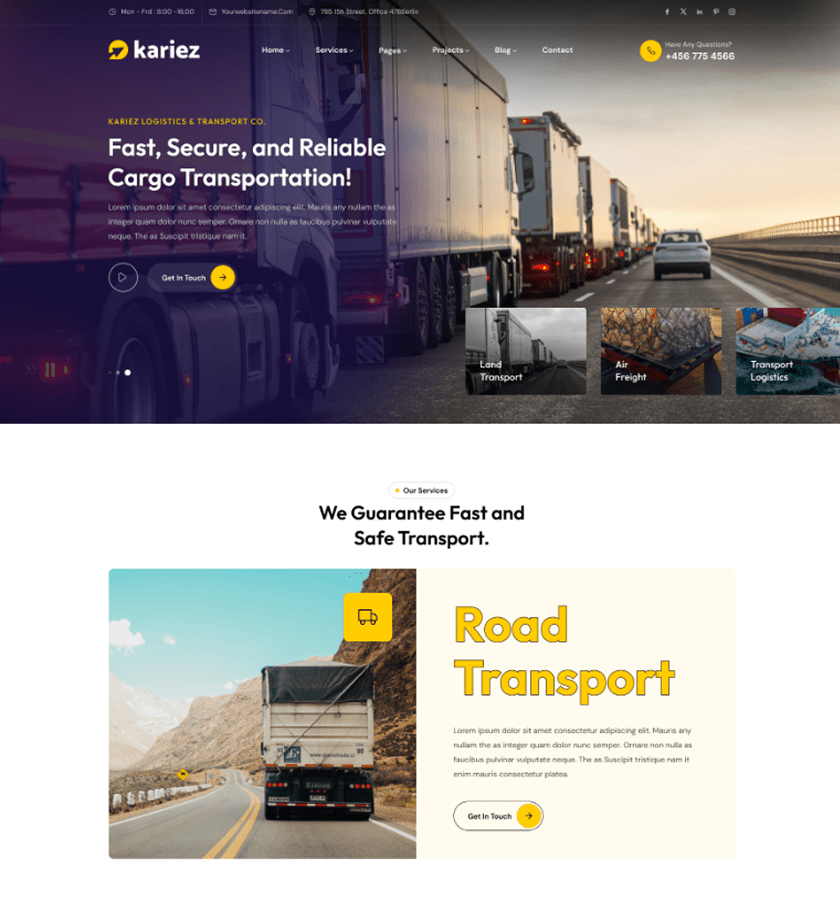 Transportation Theme