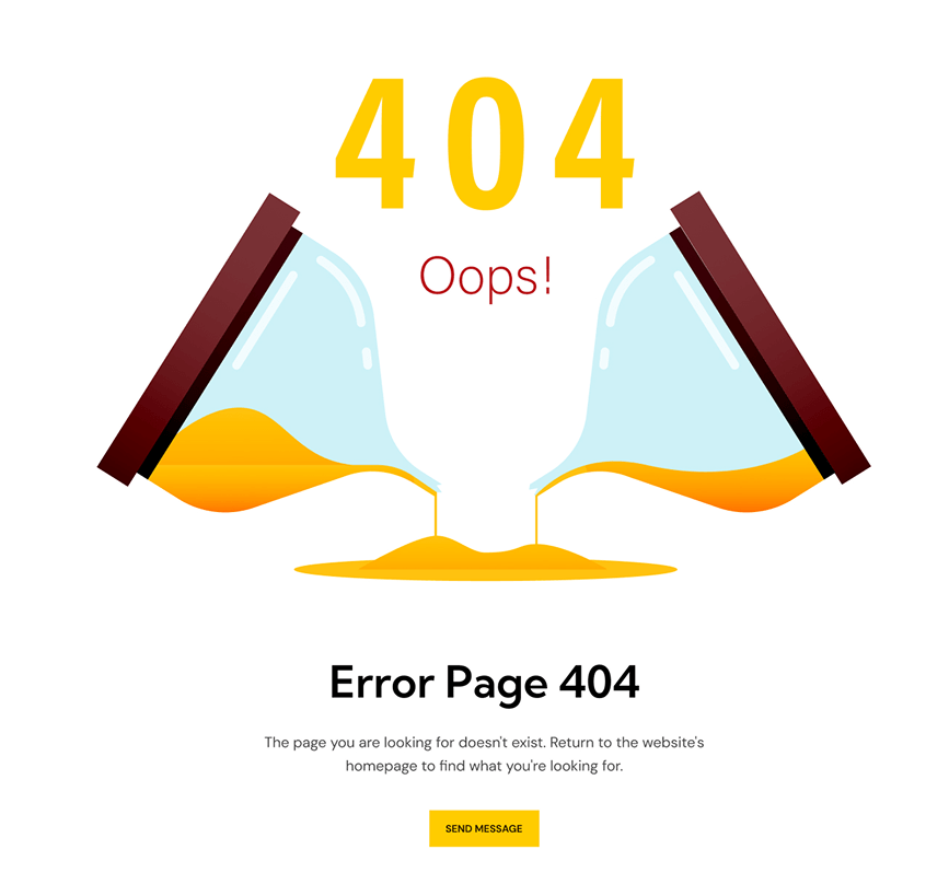 404 Error Page