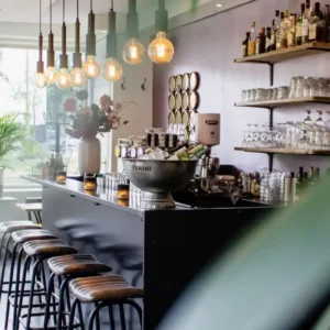 Upscale Restaurant with Open Kitchen