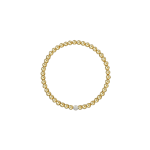 Gold Bead Bracelet
