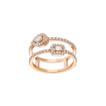Diamond Curb-Link Ring