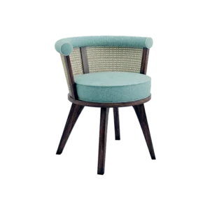 Simple and Retro Rattan Wardrobe