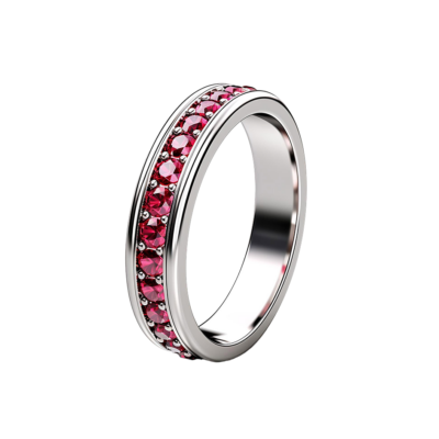 Elongated Cushion Cut Ring