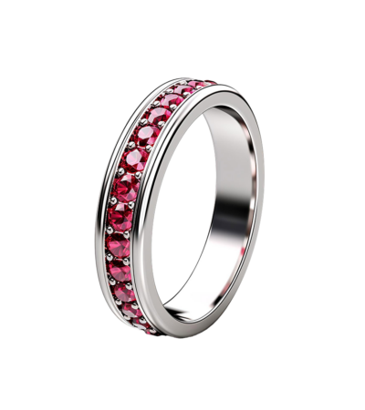 Elongated Cushion Cut Ring