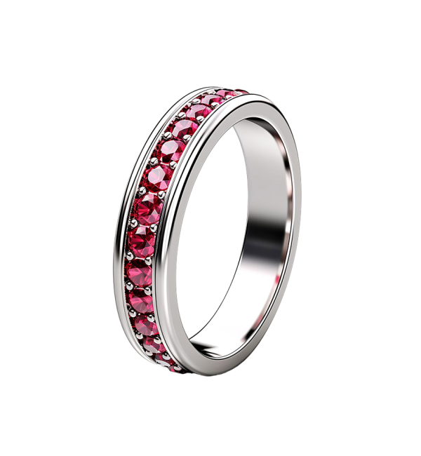 Elongated Cushion Cut Ring