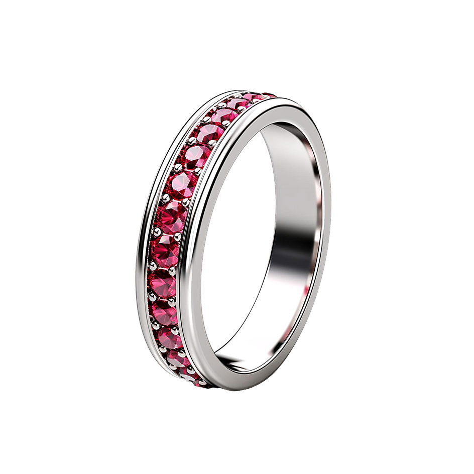 Elongated Cushion Cut Ring