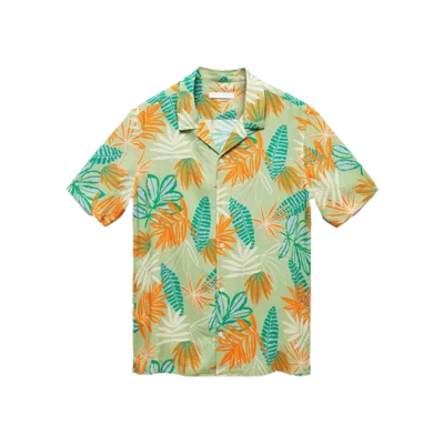 Printed fluid regular-fit shirt
