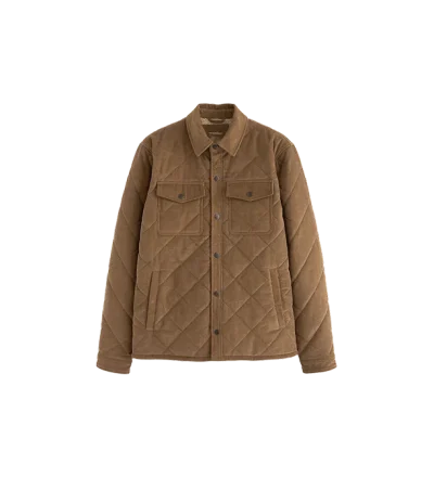 Brown Diamond CorduroyJacket