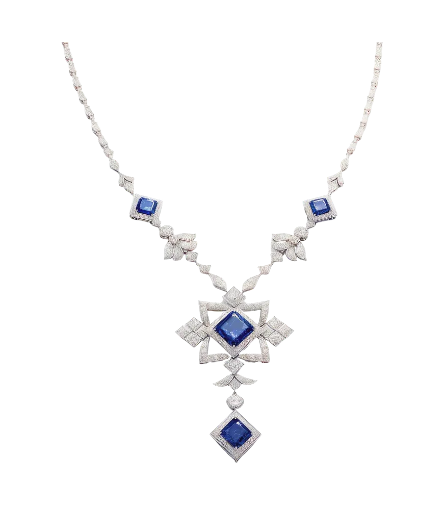 Luxury Diamond Pendant Necklace
