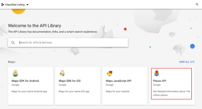 How to get Google Places API key? – Google FaceBook Yelp Review Plugin Doc