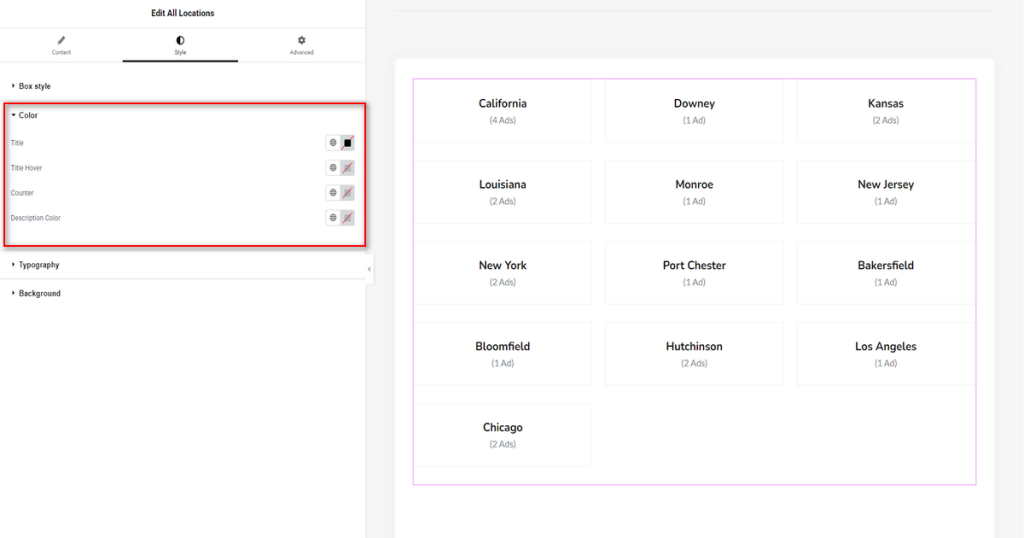 All Locations – All Classified Listing Addons