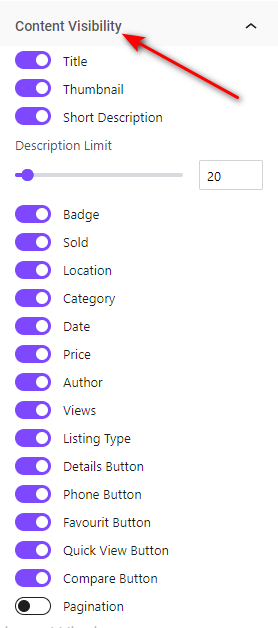 Listings - Classified Listing Main Documentation
