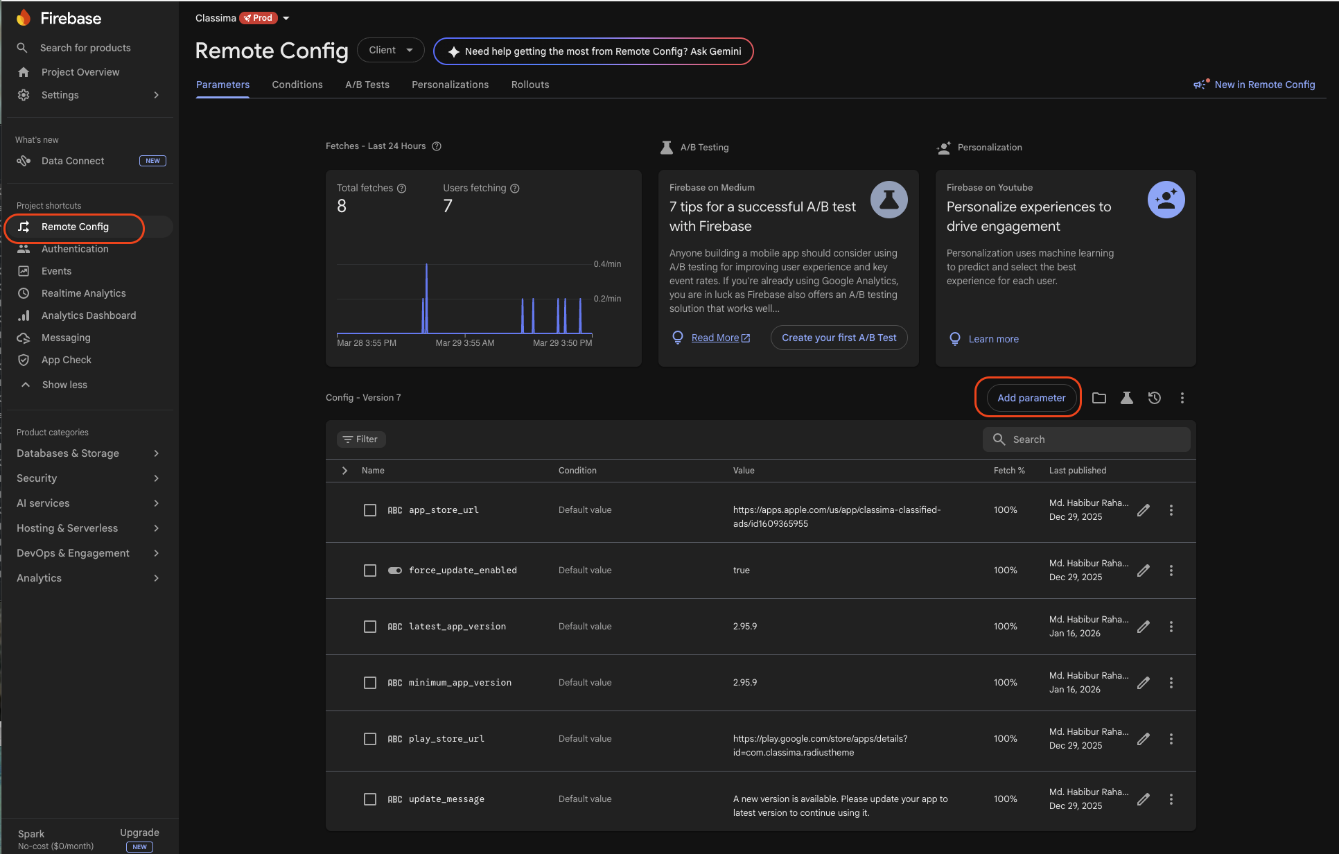 Firebase Remote Config For Force Update Setup Guide – Classima – Mobile ...
