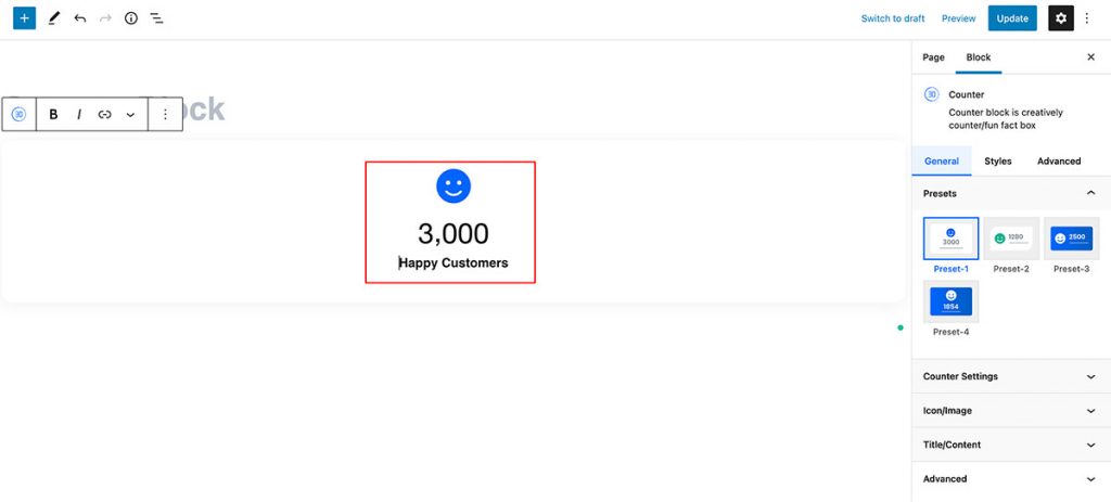 Counter Block – Radius Blocks – Documentation