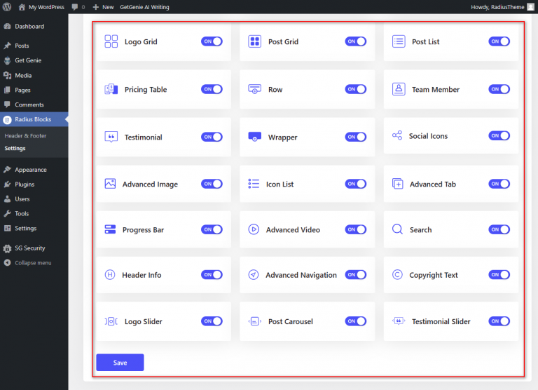 How to Configure Radius Blocks – Radius Blocks – Documentation