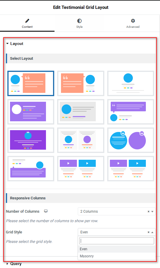 Grid Layout – Testimonial Slider & Showcase WordPress Plugin