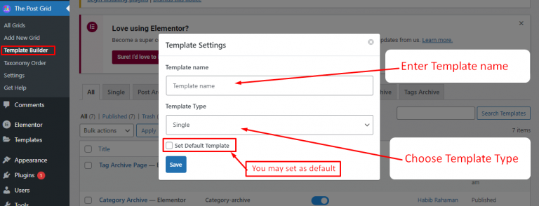 Archive / Single Page Builder – Post Grid Plugin for WordPress