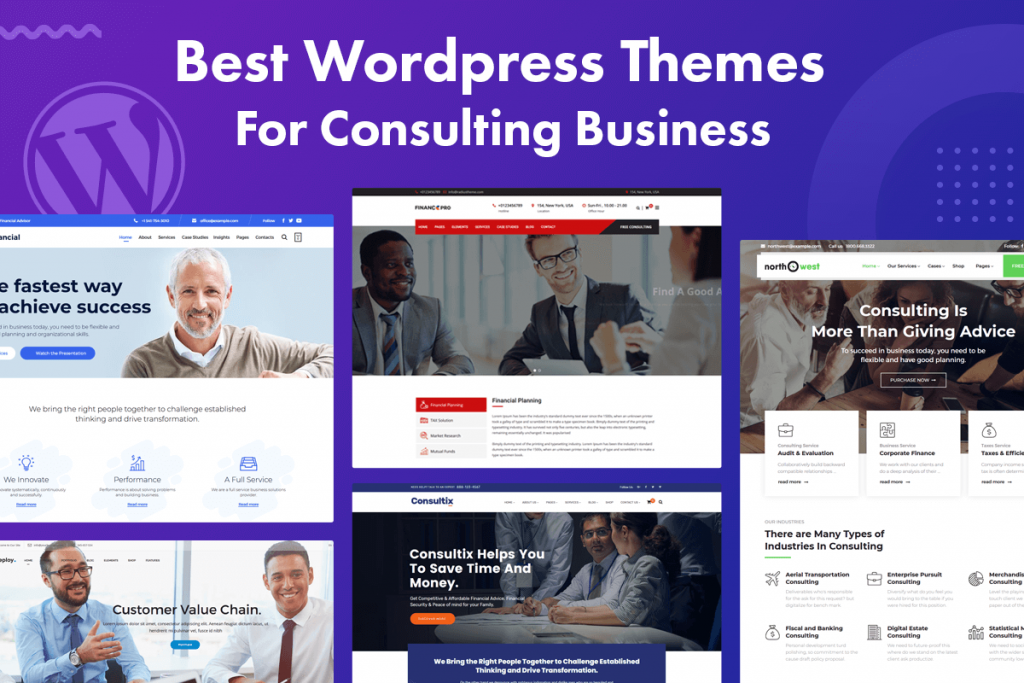 wordpress themes for consulting business