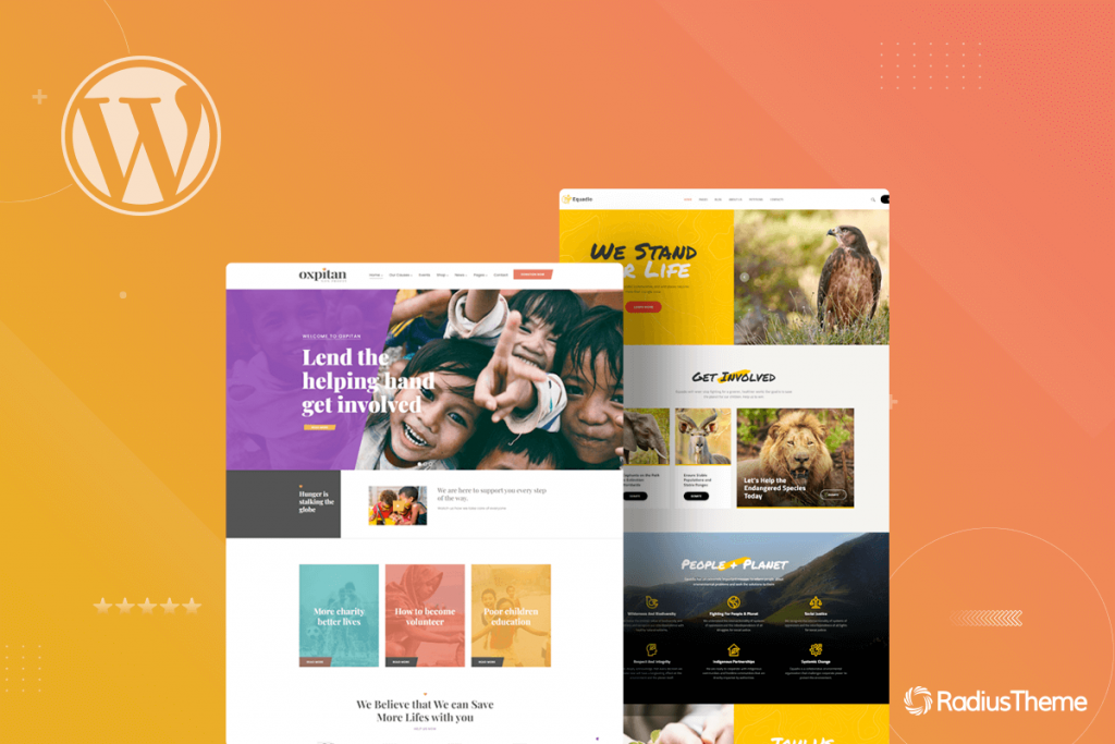 None profit WordPress theme