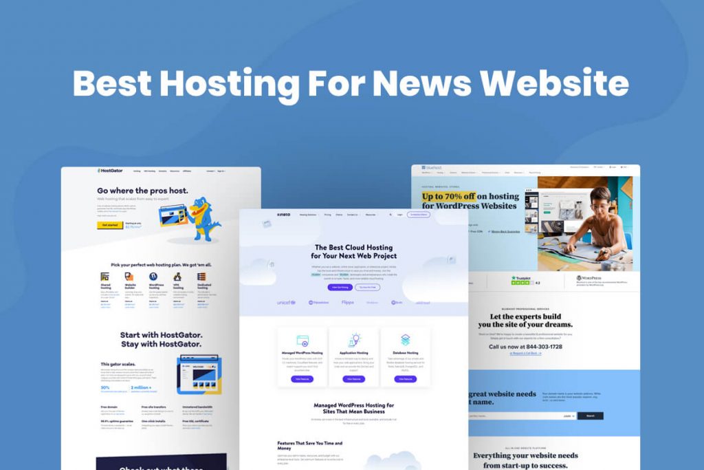 Best hosting for news website