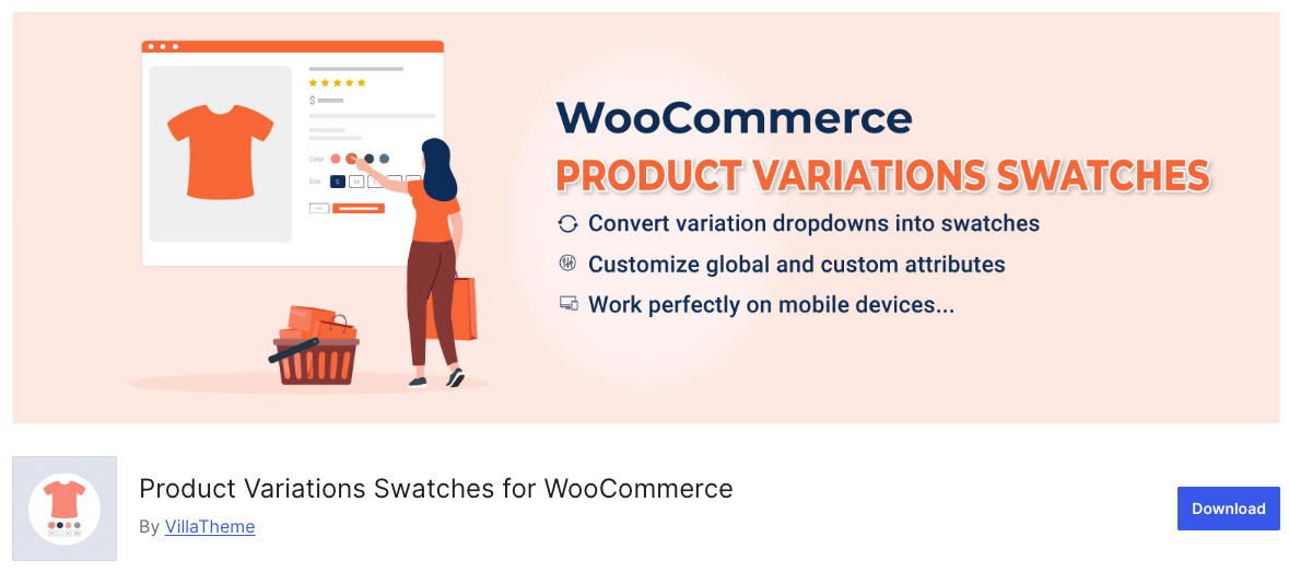 Product Variations Swatches for WooCommerce