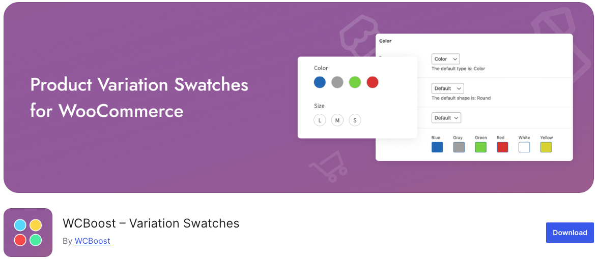 WCBoost – Variation Swatches