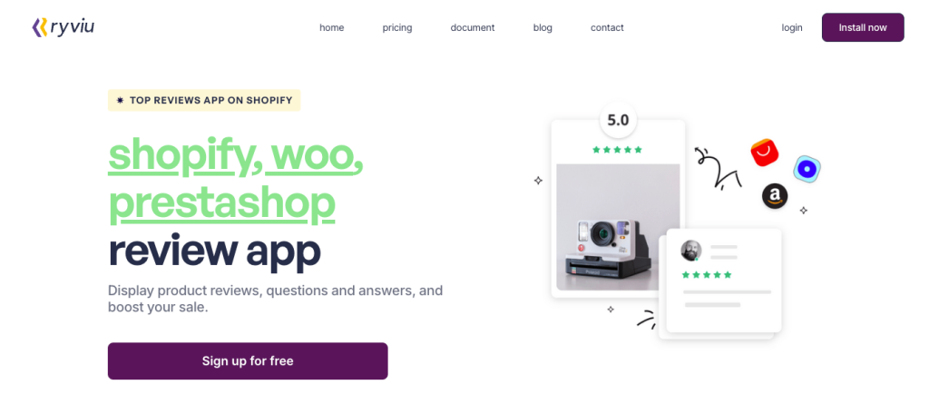 Ryviu WooCommerce Review Plugin