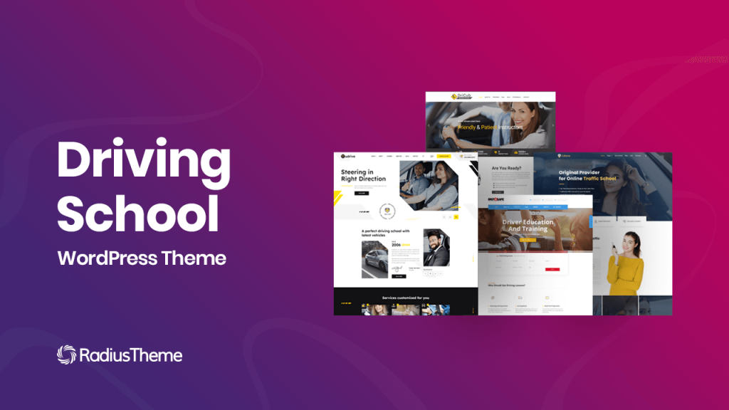 Driving School WordPress Theme