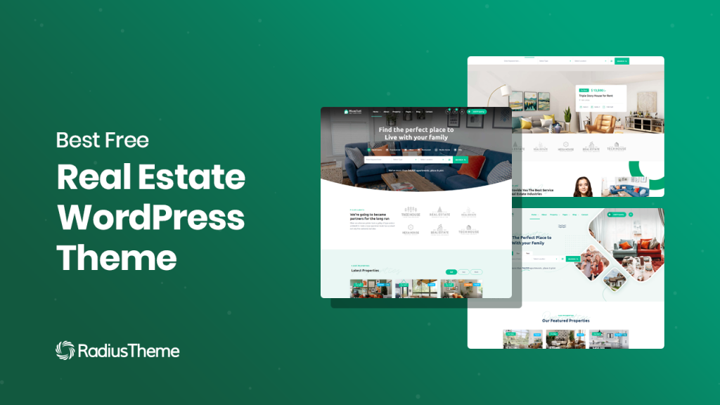 Free Real Estate WordPress Theme