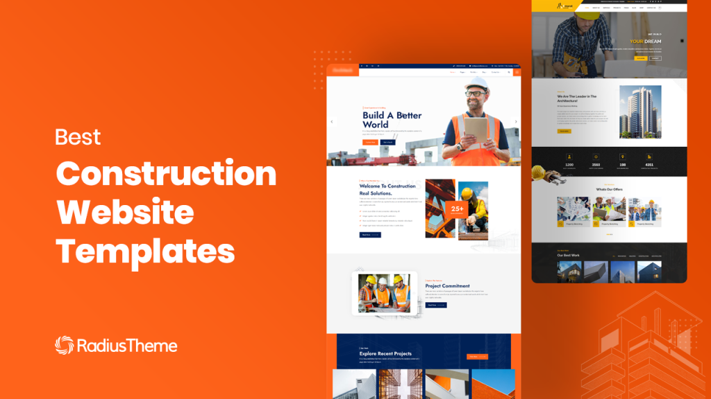 Construction Website Template