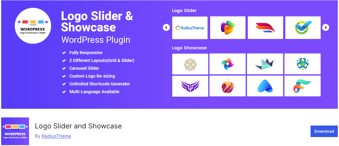 Logo Slider and Showcase