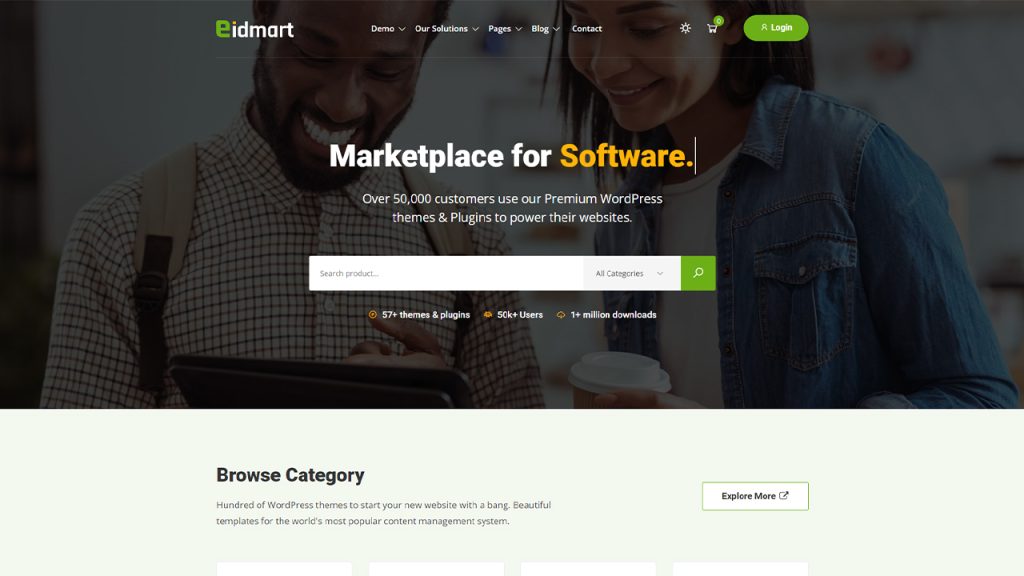 Eidmart - Best Digital Download WordPress Themes