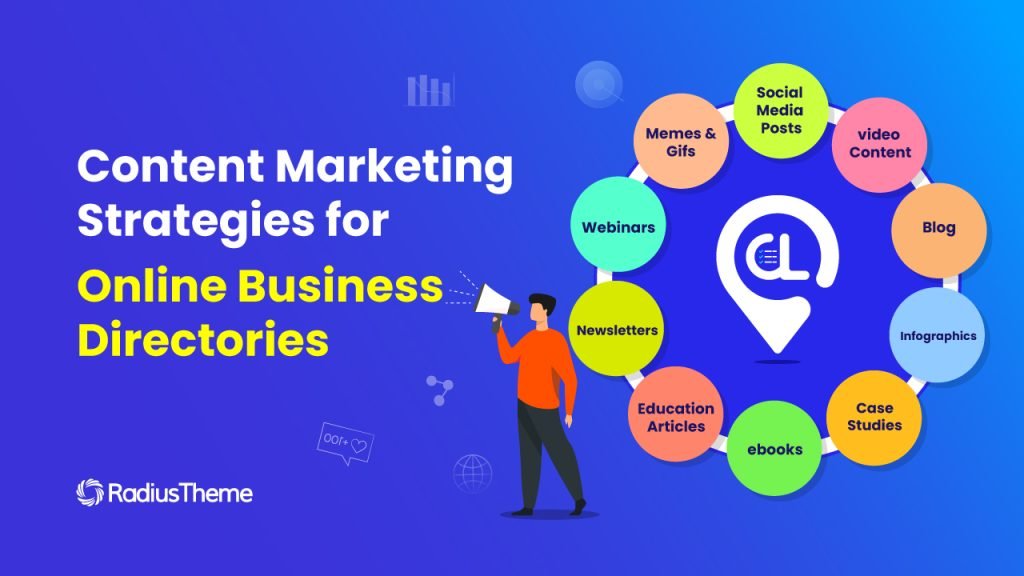 Content Marketing Strategies for business directory