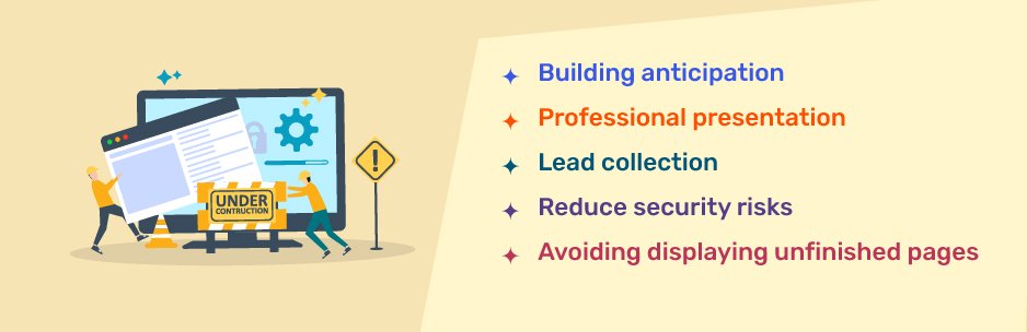 Why Put Your WordPress Website into Maintenance Mode