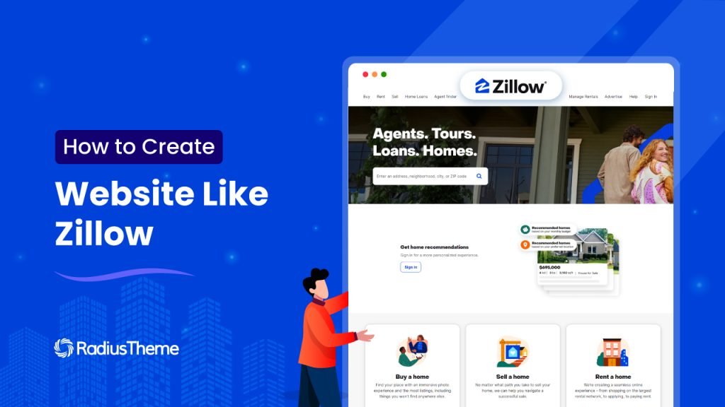How to Create a Website Like Zillow