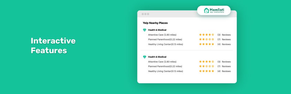 Homlisti features