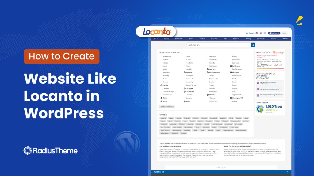 How to Create a Website Like Locanto
