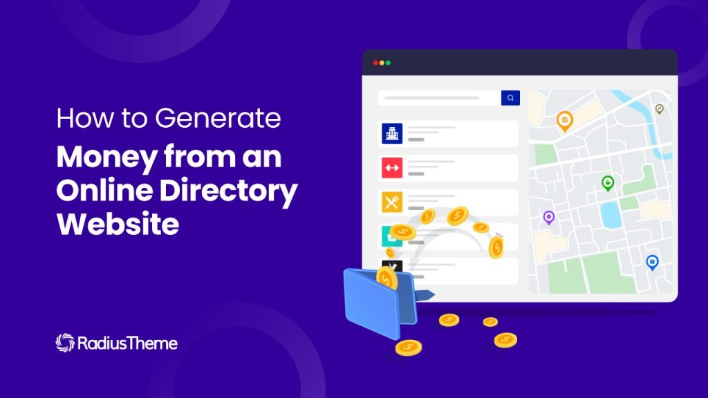how to make money with a business directory website