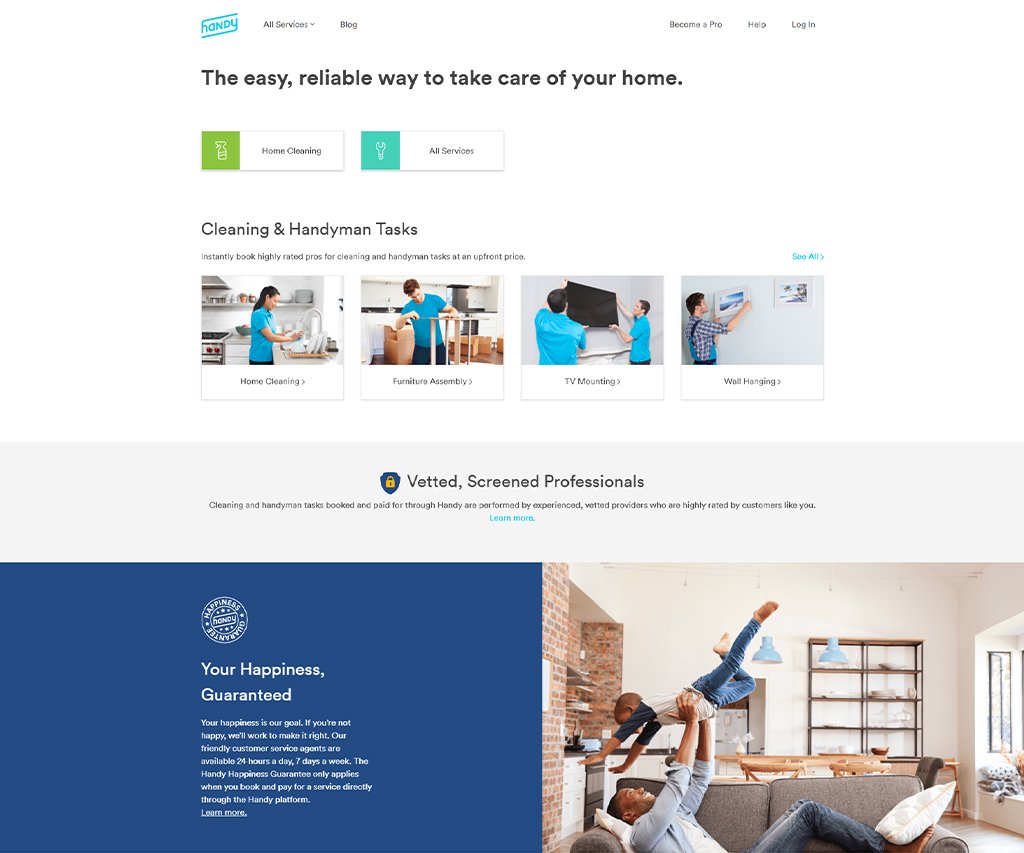 Handy - home services marketplaces